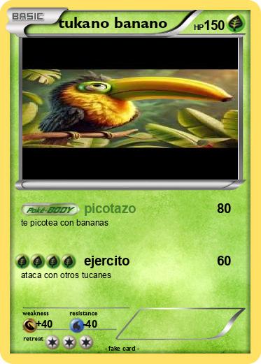 Pokemon tukano banano