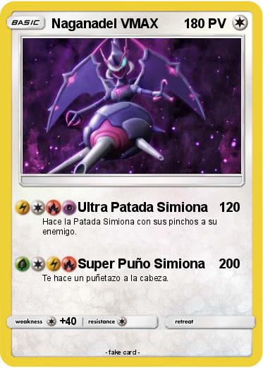 Pokemon Naganadel VMAX