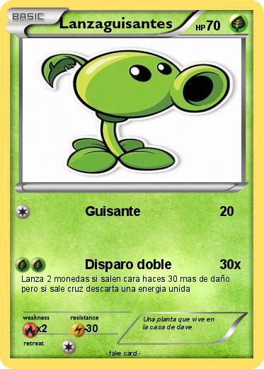 Pokemon Lanzaguisantes