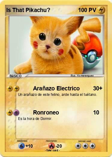 Pokemon Is That Pikachu?