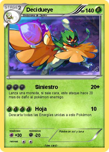 Pokemon Decidueye