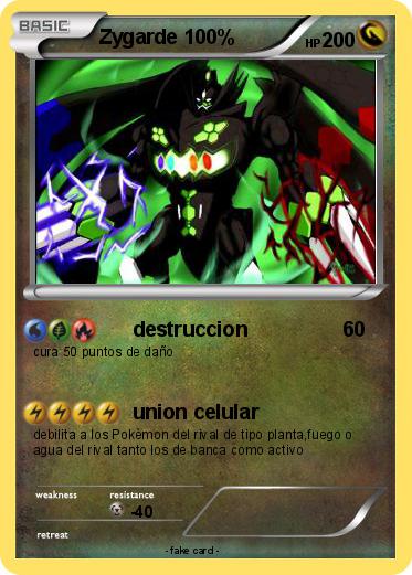 Pokemon Zygarde 100%