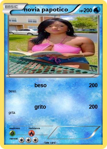 Pokemon novia papotico