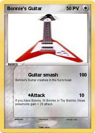 Pokemon Bonnie's Guitar