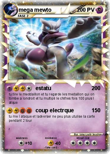 Pokemon mega mewto