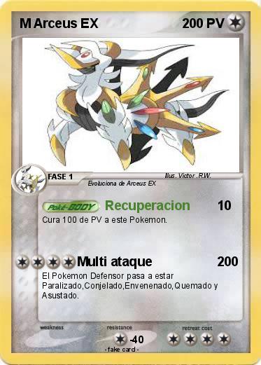 Pokemon M Arceus EX