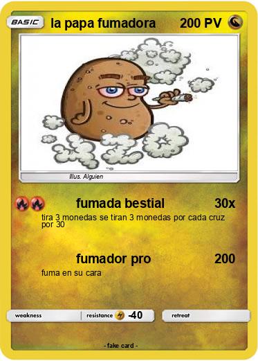 Pokemon la papa fumadora