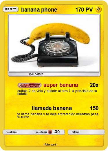 Pokemon banana phone