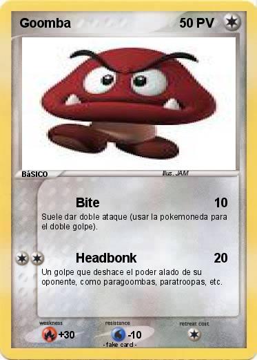 Pokemon Goomba