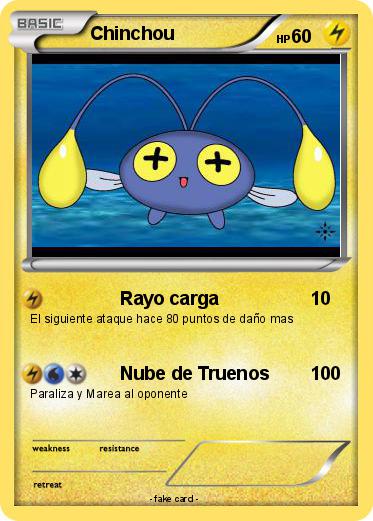 Pokemon Chinchou