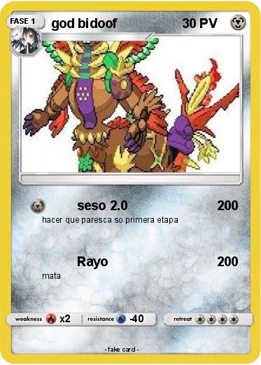 Pokemon god bidoof