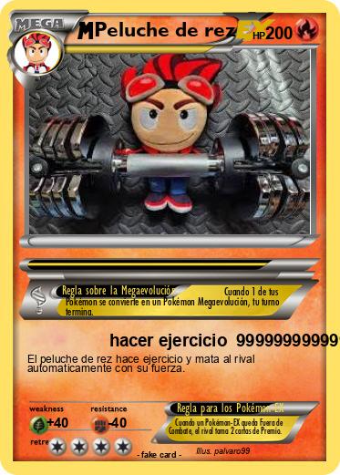 Pokemon Peluche de rez