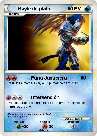 Pokemon Kayle de plata