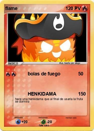 Pokemon flame