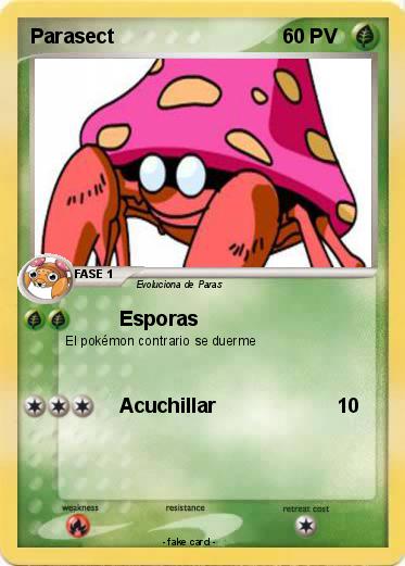 Pokemon Parasect