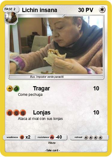 Pokemon Lichin insana