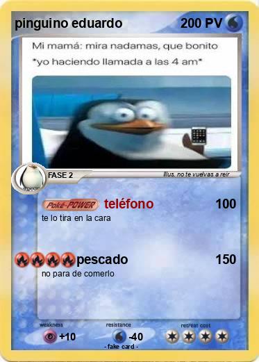 Pokemon pinguino eduardo