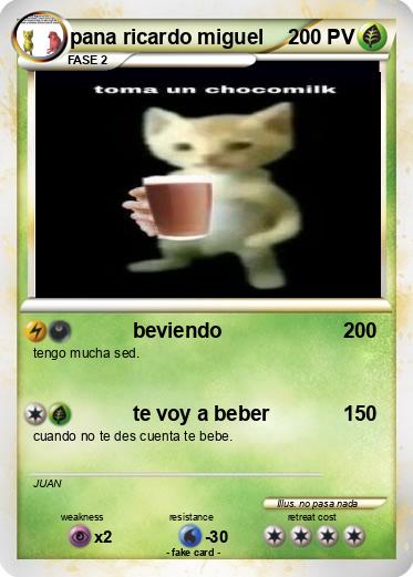 Pokemon pana ricardo miguel