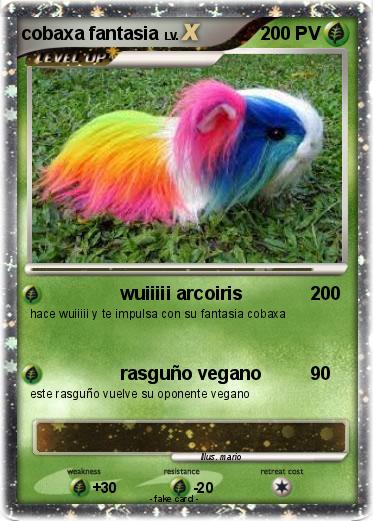 Pokemon cobaxa fantasia