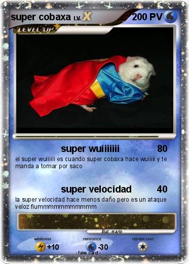 Pokemon super cobaxa