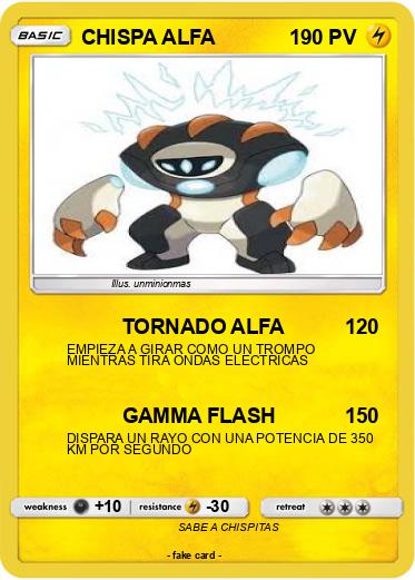 Pokemon CHISPA ALFA