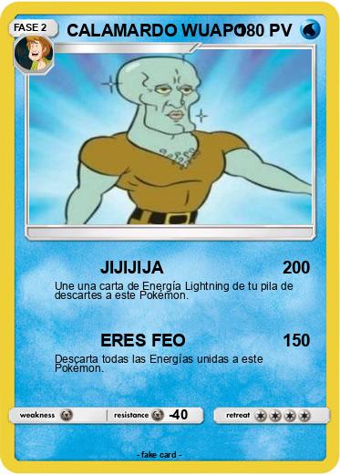 Pokemon CALAMARDO WUAPO