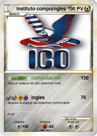 Pokemon instituto compuingles