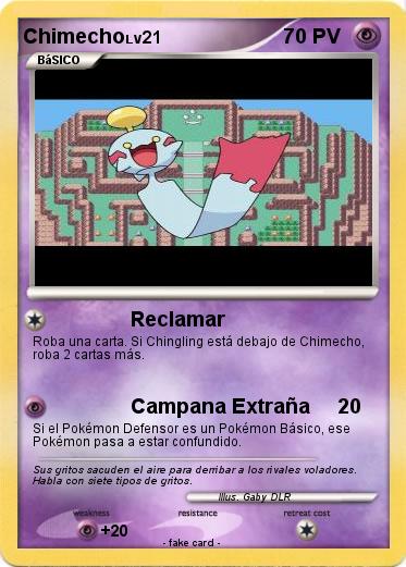Pokemon Chimecho