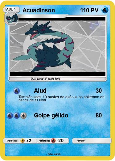 Pokemon Acuadinson