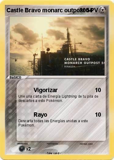 Pokemon Castle Bravo monarc outpost 54
