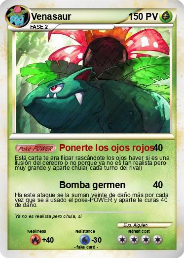 Pokemon Venasaur