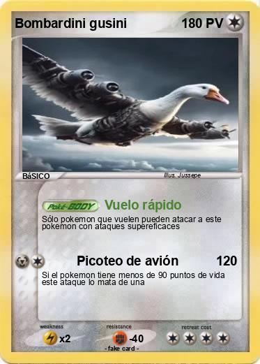 Pokemon Bombardini gusini
