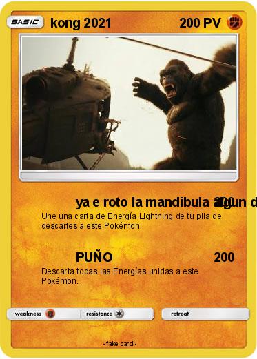 Pokemon kong 2021