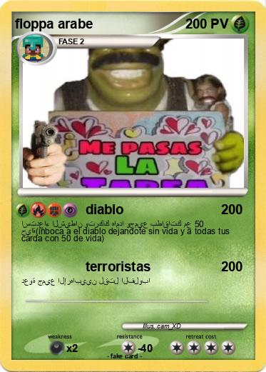 Pokemon floppa arabe