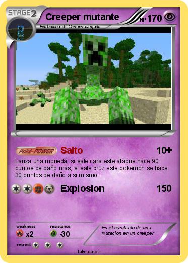 Pokemon Creeper mutante