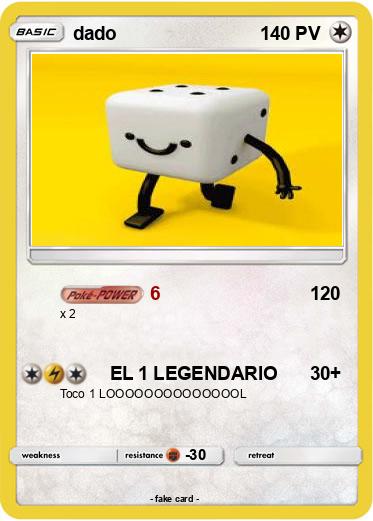 Pokemon dado