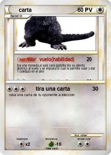 Pokemon carta