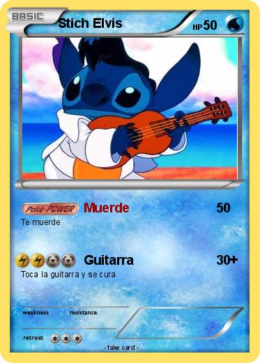 Pokemon Stich Elvis