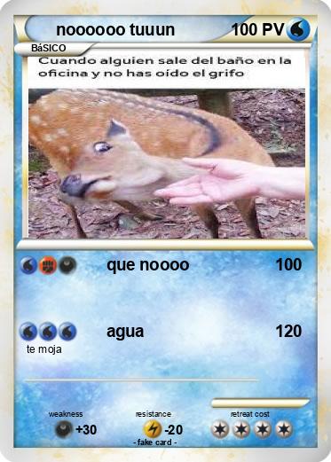 Pokemon noooooo tuuun