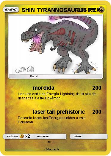 Pokemon SHIN TYRANNOSAURUS REX