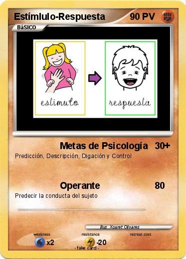 Pokemon Estímlulo-Respuesta