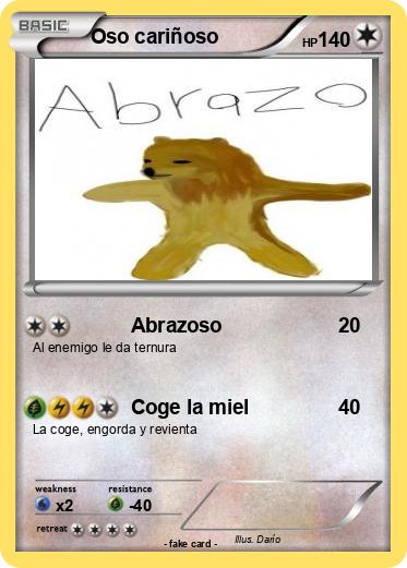 Pokemon Oso cariñoso