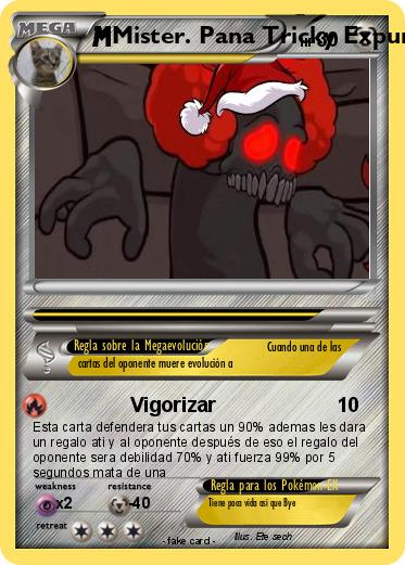 Pokemon Mister. Pana Tricky Expurgation navideño
