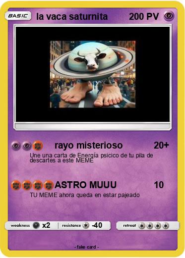 Pokemon la vaca saturnita