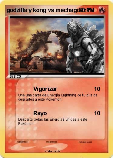 Pokemon godzilla y kong vs mechagodzilla