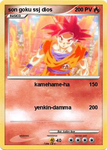 Pokemon son goku ssj dios