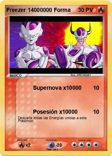 Pokemon Freezer 14000000 Forma
