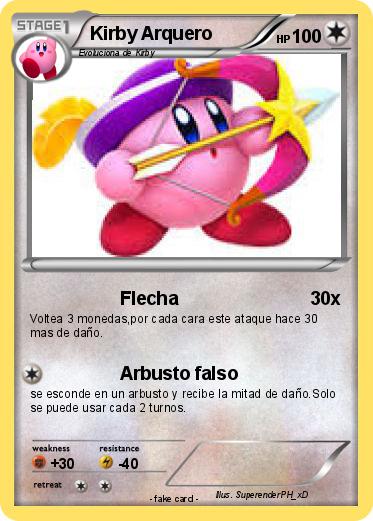 Pokemon Kirby Arquero