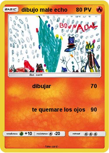 Pokemon dibujo male echo