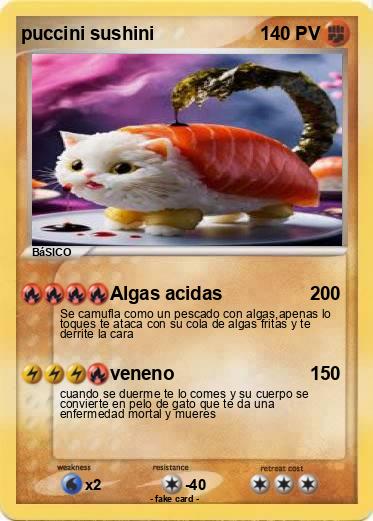 Pokemon puccini sushini